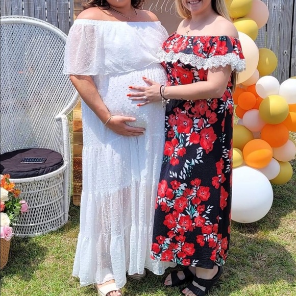 Like New Plus Size Maxi Dress (maternity) - Picture 2 of 2